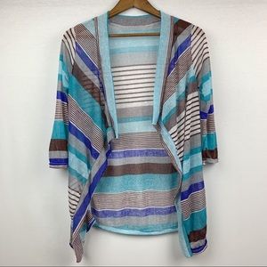 Cute Wrap Cardigan Shear Great Fall Colors